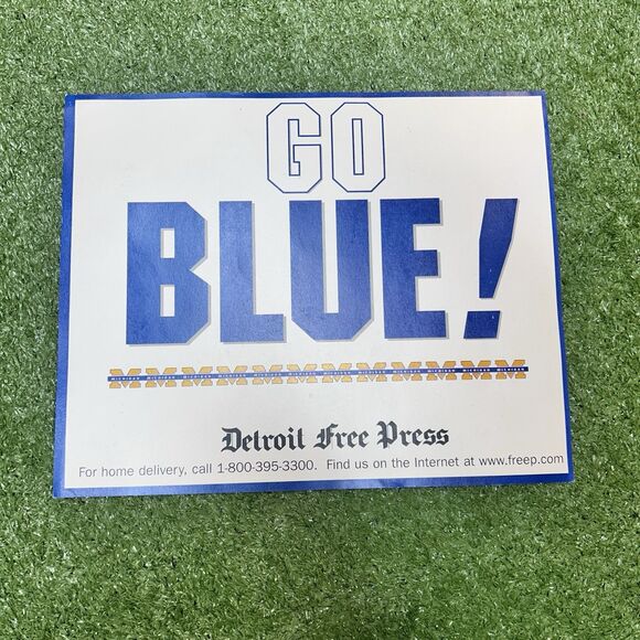 1997 Charles Woodson Detroit Free Press Insert 10x 13 Card Photo - Picture 4 of 4